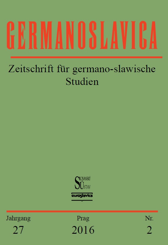 On the Origin and the Development of Selected Germanisms in Czech and Slovak (by the Example of the Terminology of Grape-Growing and Wine-Making) Cover Image