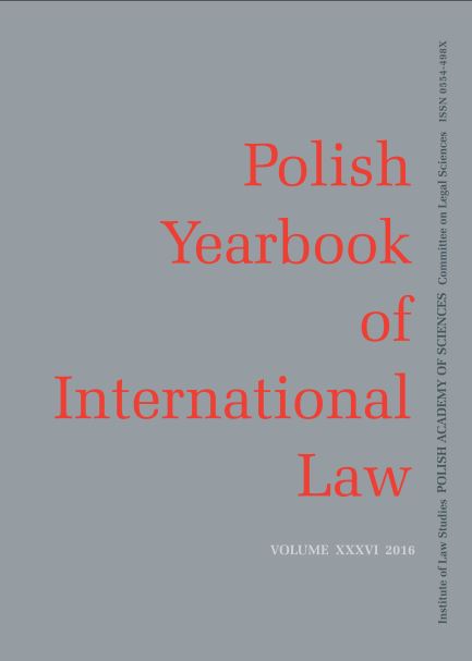 Book review: M. Ruffert, C. Walter, Institutionalised International Law, C.H. Beck, Hart Publishing, Nomos Verlagsgesellschaft, Baden Baden: 2015 Cover Image