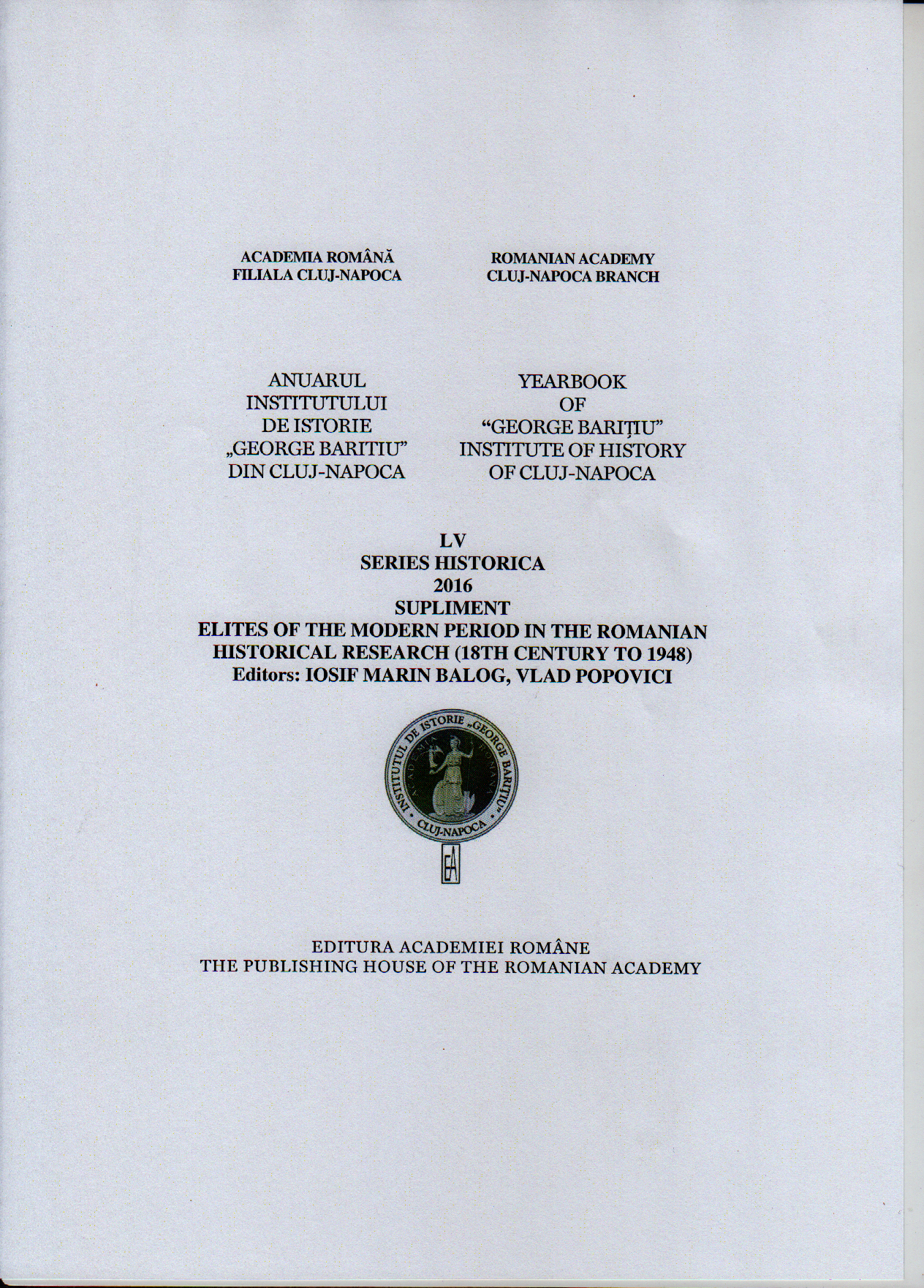 “To the beloved clergy and the people”. The discourse of the Orthodox 
ecclesiastical elite in Transylvania in the pastoral letters during 
the years of the Great War