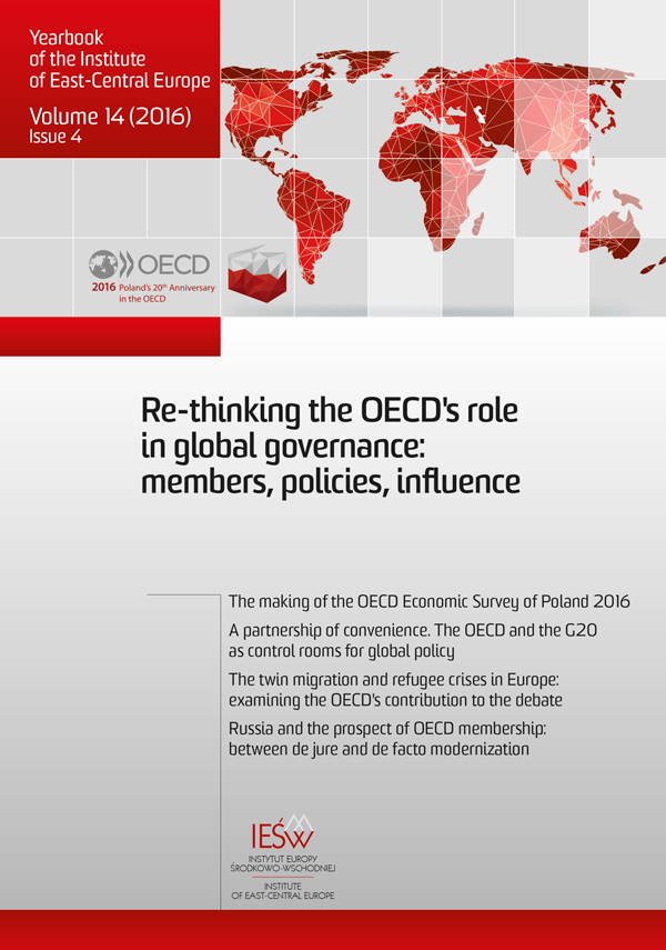 A partnership of convenience. The OECD and the G20 as control rooms for global policy Cover Image