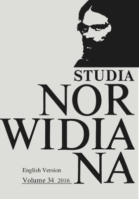 A few notes to Agnieszka Komorowska’s article Sinological Essay on Norwid („Studia Norwidiana” 2011, no. 29) on my book Cyprian Norwid and the Thought and Poetics of the Middle Kingdom Cover Image
