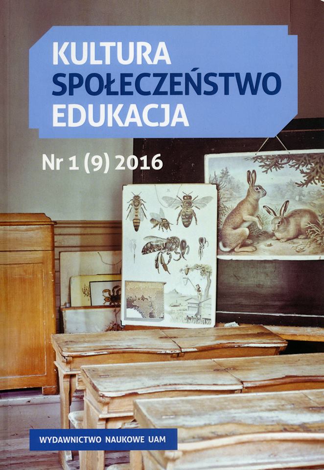 Report from the Scientific Seminar "Education and film. Cinematography of contemporary youth - pedagogical approach ", Poznań, 14 May 2015 Cover Image