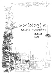 Intergenerational Value Diﬀerences in Contemporary Lithuanian Society Cover Image
