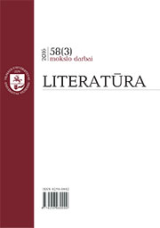 Some Medieval Epistolic Language Features in the Latin Letters of Vytautas The Great Cover Image