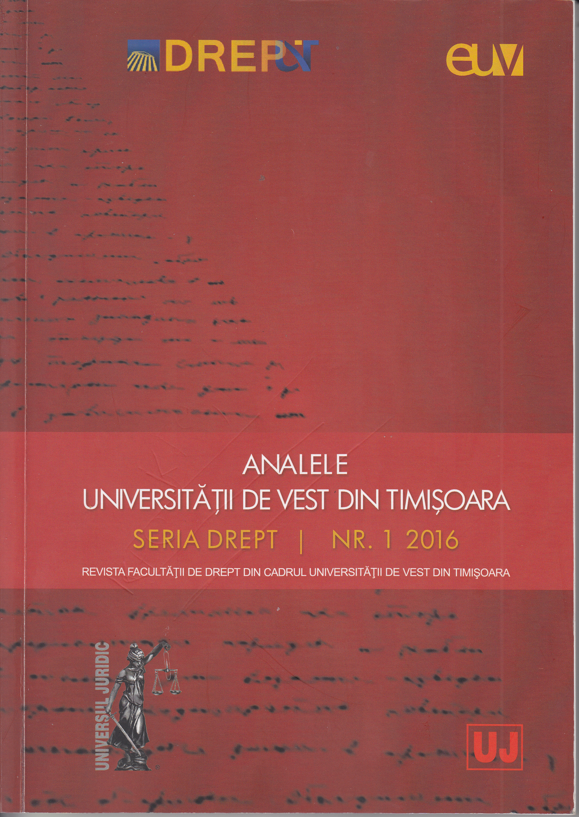 The parallelism of the understanding and application of the provisions of Law no. 17/2014, between theory and practice Cover Image