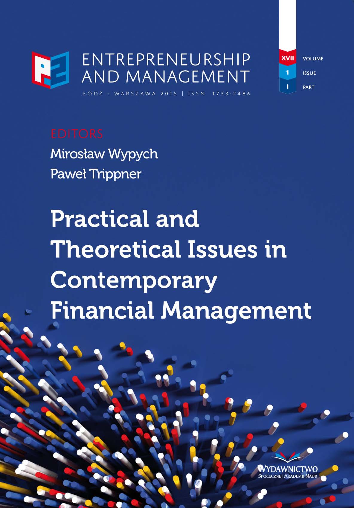 Beliefs of Liquidity Managers about Behavioural
Decision-making Determinants in their Professional
Reference Group Cover Image
