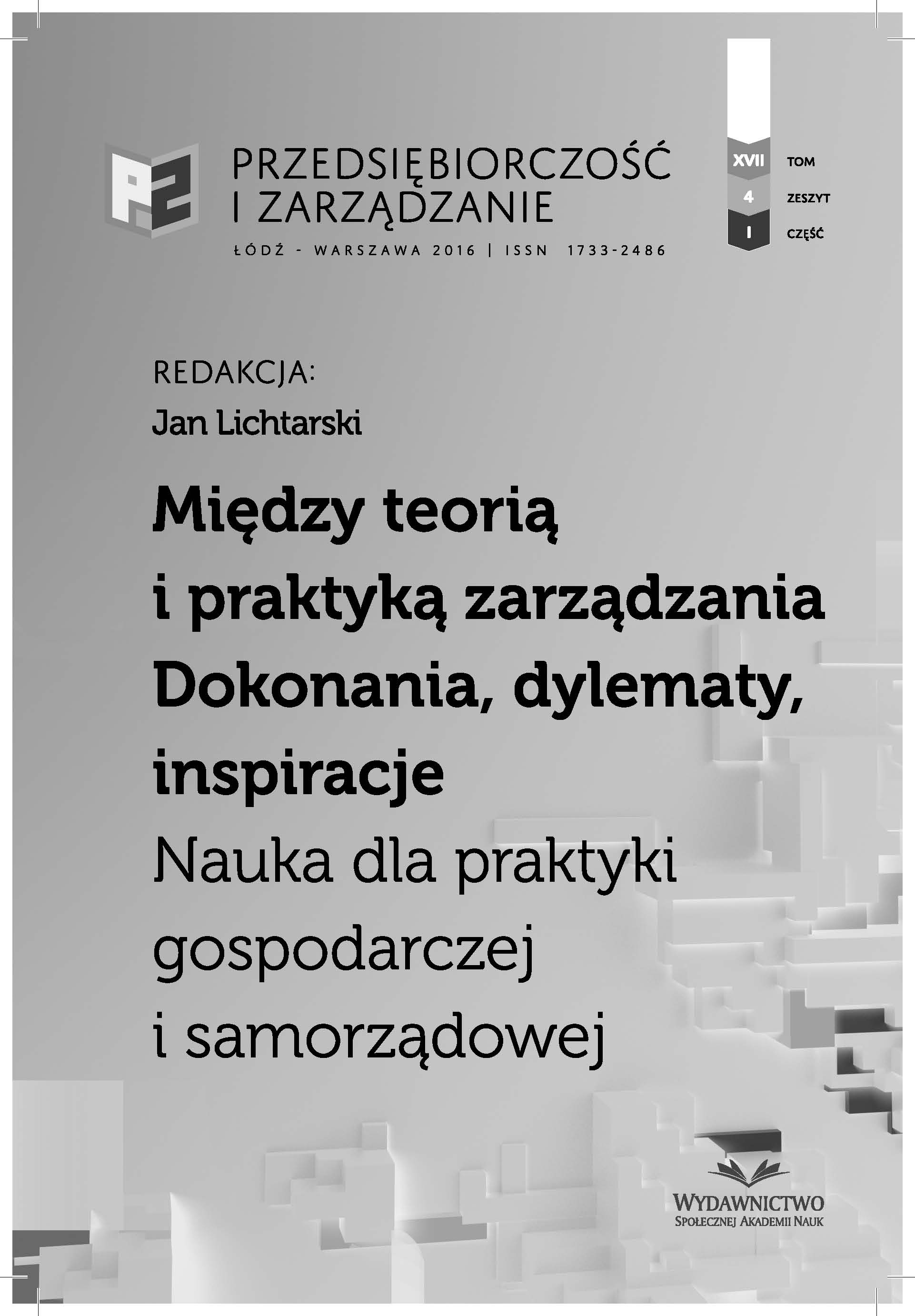 Changes in the Institutions of Higher Education in Poland, Stakeholders Have a Voice Cover Image