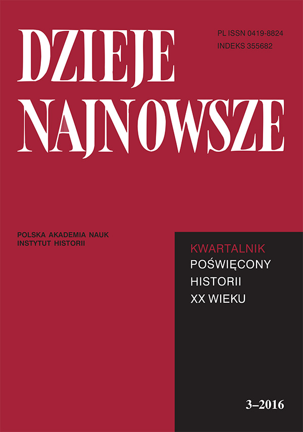 Reemigration of Poles from France and their adaptation in People's Poland in 1945-1950 Cover Image
