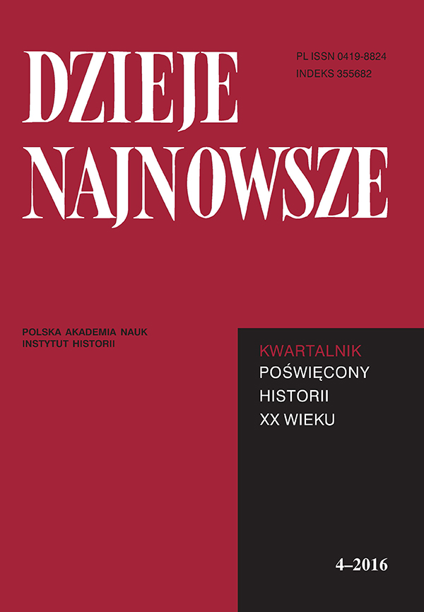 From the history of the consular service of the Second Polish Republic in France. Cover Image
