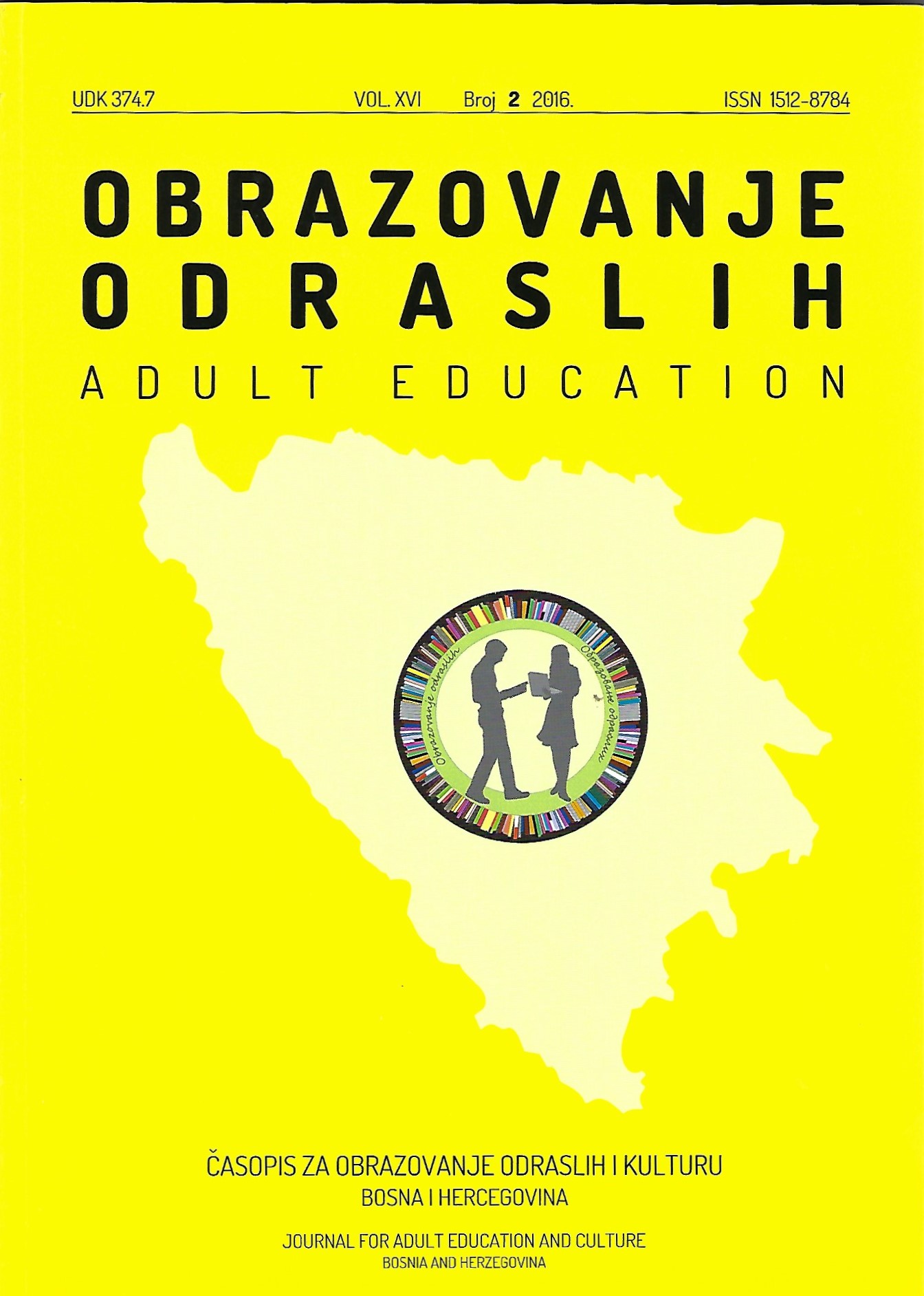 Emir Avdagić,  ''Menadžment modeli u organizacijama za obrazovanje odraslih'' Cover Image