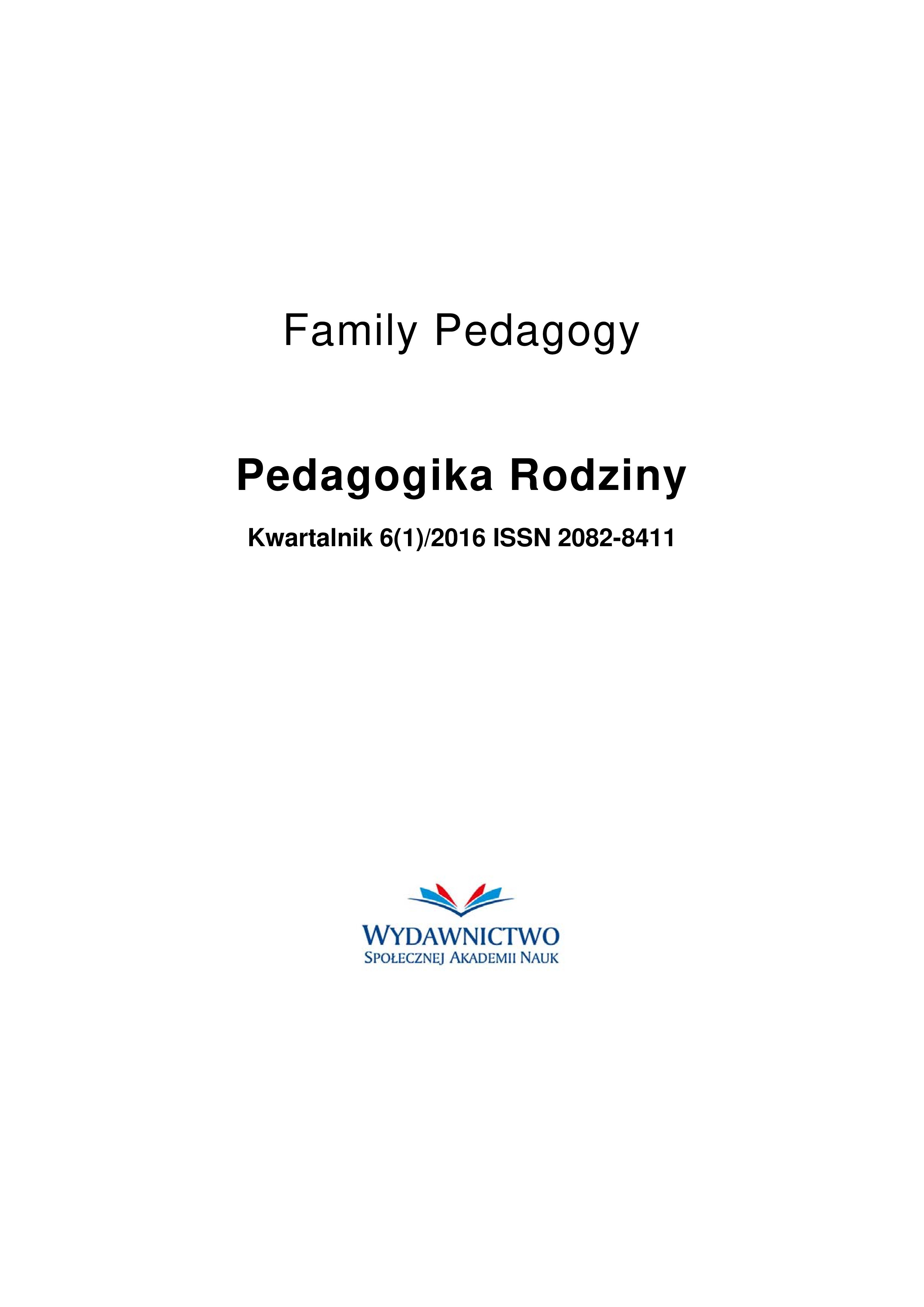 Globalne paradygmaty zagrażające funkcjonowaniu społecznemu współczesnej rodziny w Polsce