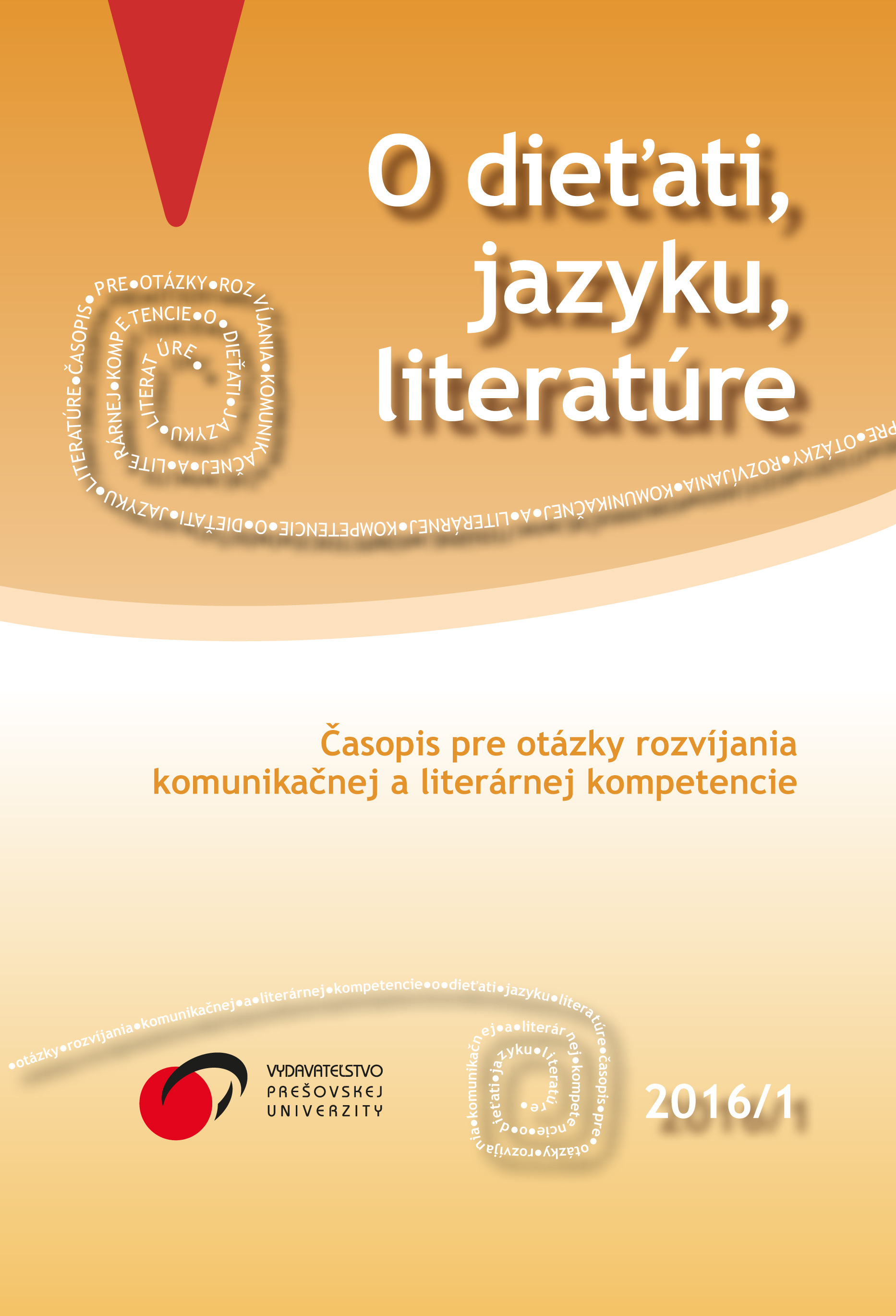 The development of the Czech language pedagogy on the background of the Český jazyk a literatura (Czech Language and Literature) journal Cover Image