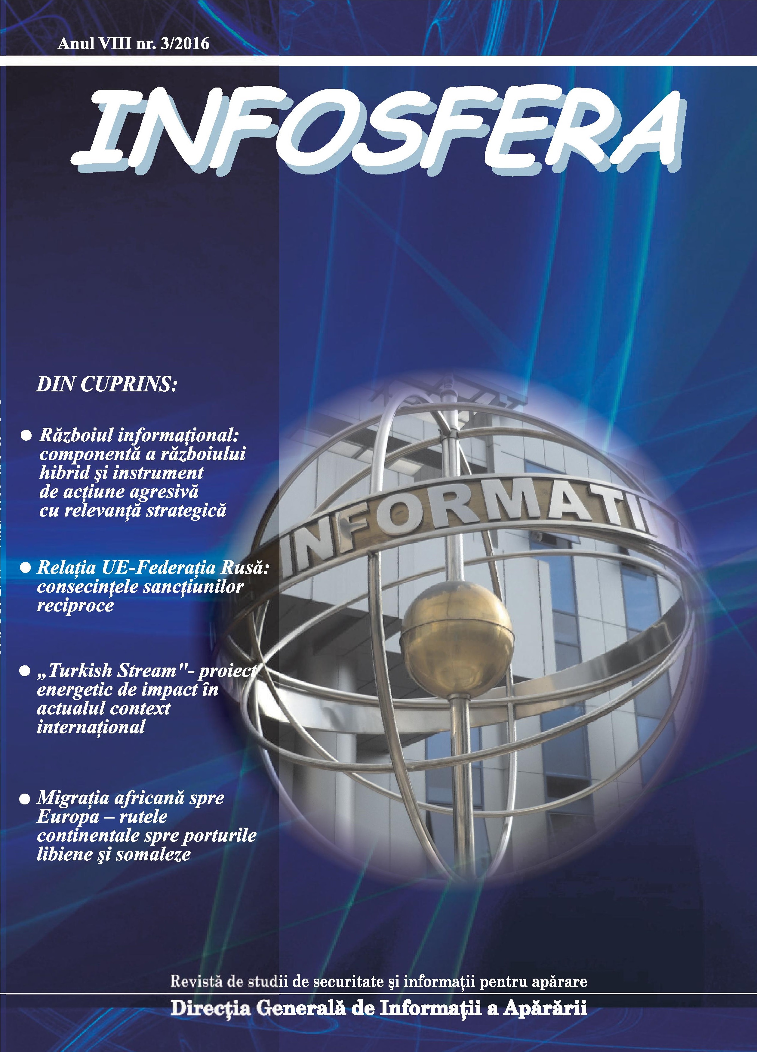 Information warfare: a component of hybrid warfare and an instrument of aggressive
action with strategic relevance Cover Image
