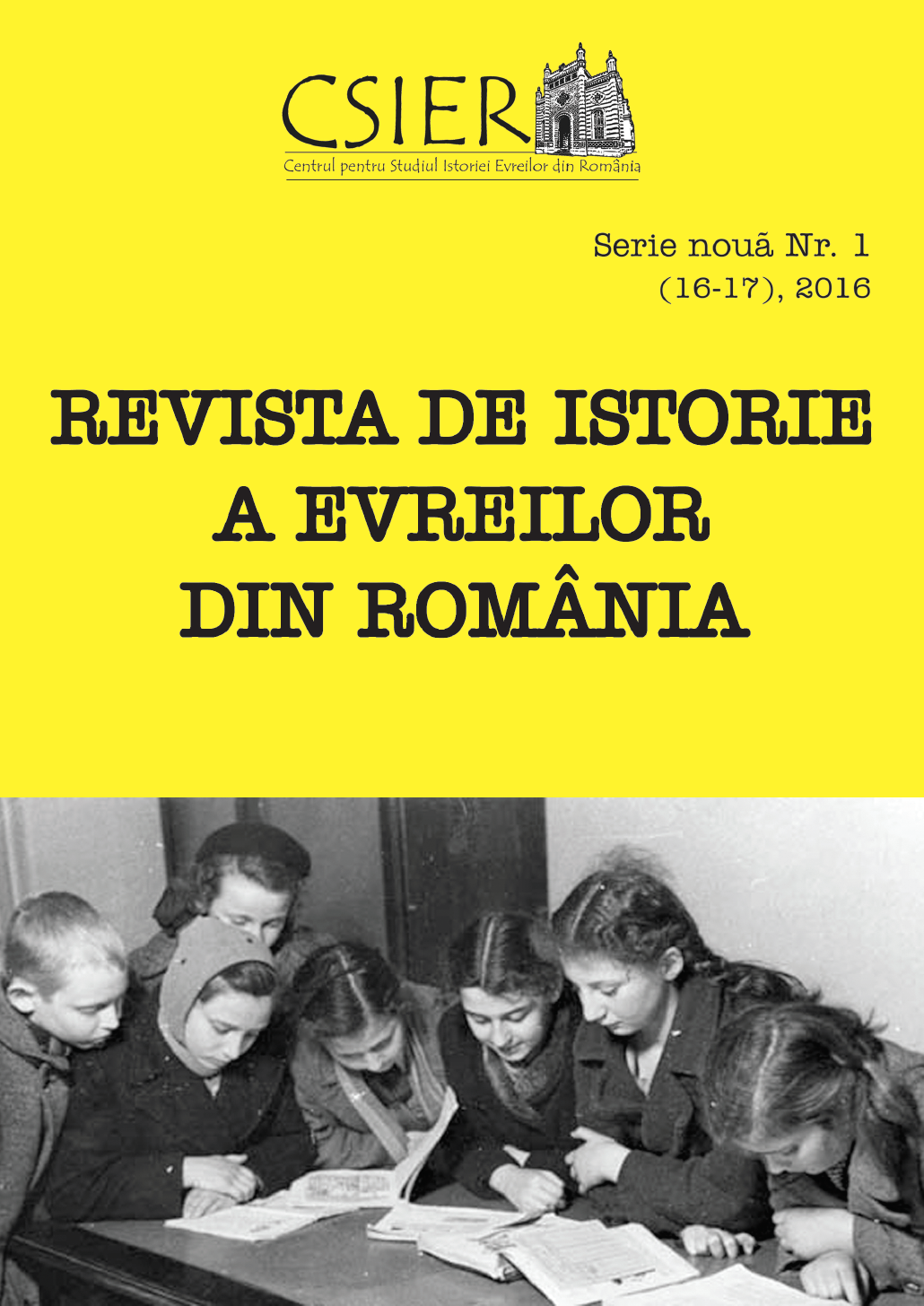 A Short History of the Centre for the Study of the History of the Jews in Romania Cover Image