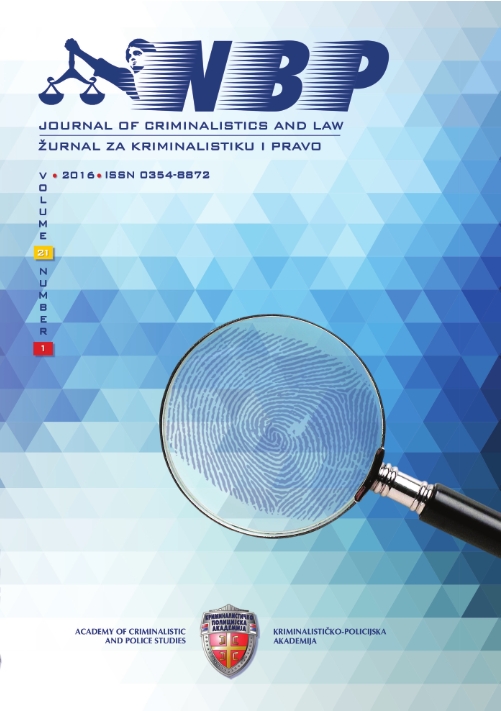 Terrorism as a Criminal Offence in the Documents of International Organizations Cover Image