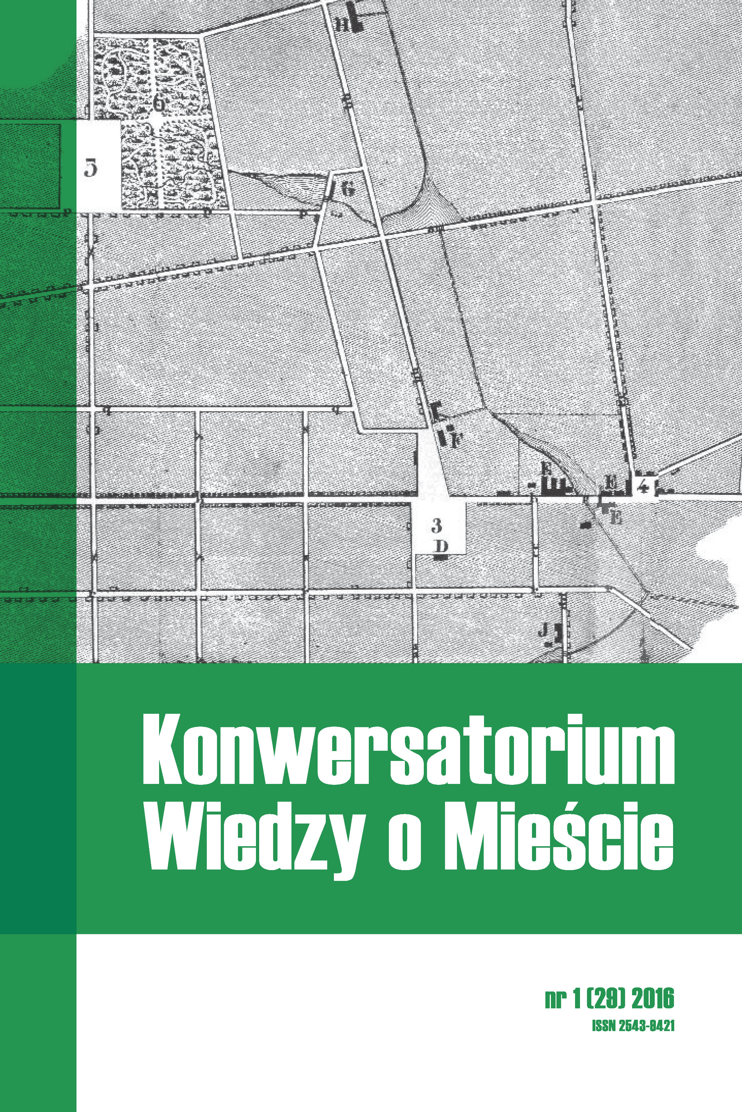 Depopulation of urban agglomerations in the south part of the lower Silesia Cover Image