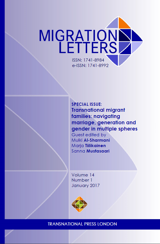 Transnational migrant families: navigating marriage, generation and gender in multiple spheres