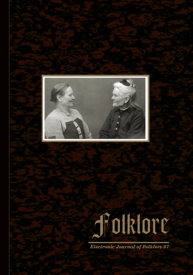 Star Bride Marries a Cook: The Changing Processes in the Oral Singing Tradition and in Folk Song Collecting on the Western Estonian Island of Hiiumaa. I Cover Image