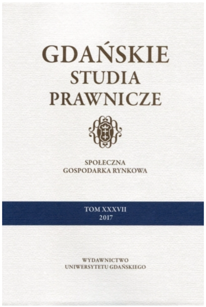On the Interpretation and Ideological Content of art. 20 of the Constitution of the Republic of Poland of 1997 Cover Image