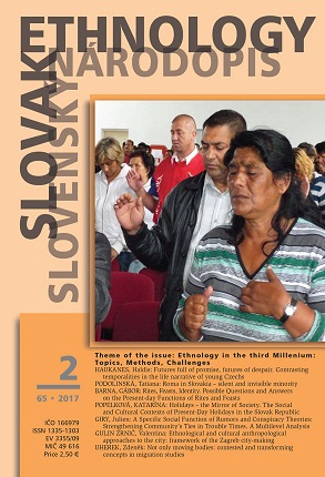 Roma in Slovakia - silent and invisible minority (Social Networking and Pastoral Pentecostal Discourse as a case of giving voice and positive visibility) Cover Image