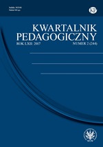 The system of rewards and punishments used in foster families (on the example of the Biała Podlaska region) Cover Image