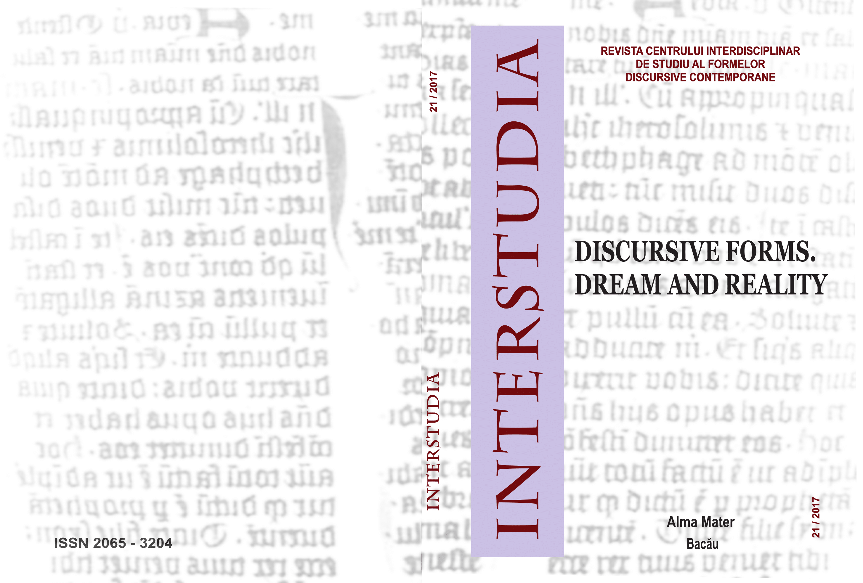 “I HAVE SPREAD MY DREAMS UNDER YOUR FEET. TREAD SOFTLY BECAUSE YOU TREAD ON MY DREAMS”. WHERE VISUAL ART MEETS VERBAL ART: CONSTANTIN BRÂNCUȘI AND W.B. YEATS Cover Image