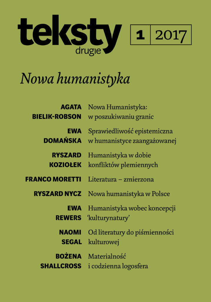 The New Humanities in Poland: Introductory Supplements and Refutations Cover Image