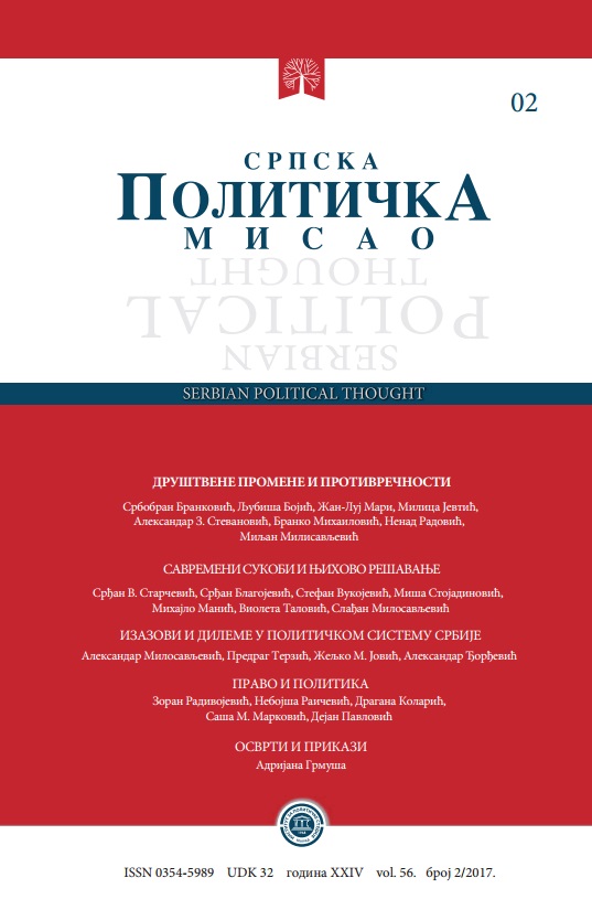The Manner of Election of President of the Republic of Serbia – Current Issues on Constitutional Reform Cover Image
