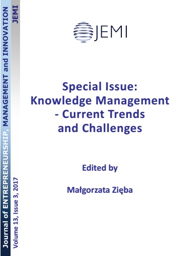The Role of Organizational Culture in Knowledge Management in Small Companies Cover Image