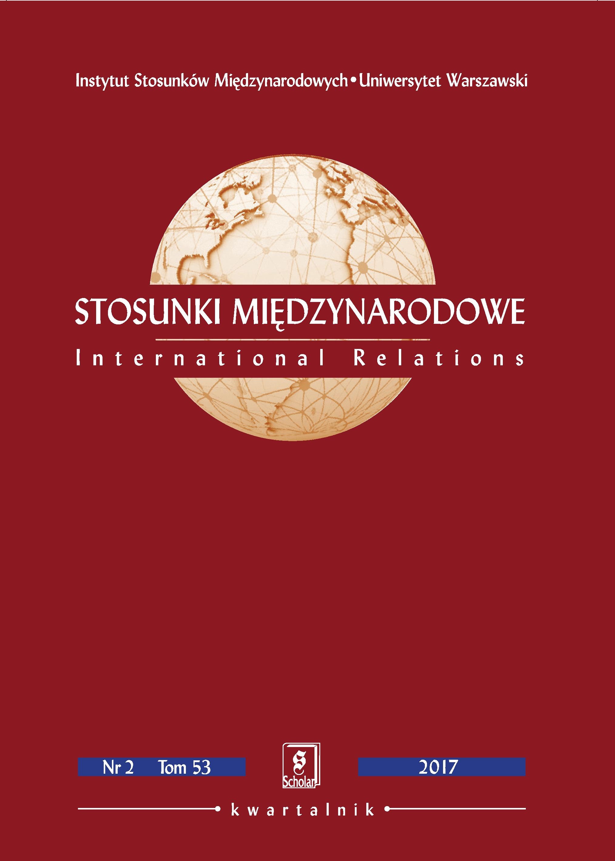 ZBIGNIEW BRZEZIŃSKI – A STRATEGIST IN THE WORLD OF VALUES Cover Image