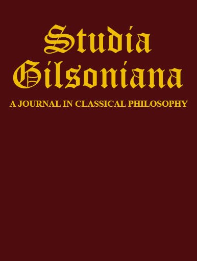 Étienne Gilson, Duns Scotus, and Actual Existence: Weighing the Charge of “Essentialism” Cover Image