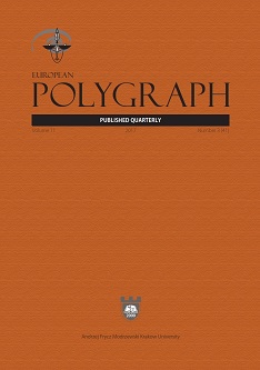 Polygraph Examinations in the Department of Special Psychology of the Ministry of the Interior of the Slovak Republic – a Retrospective View Cover Image