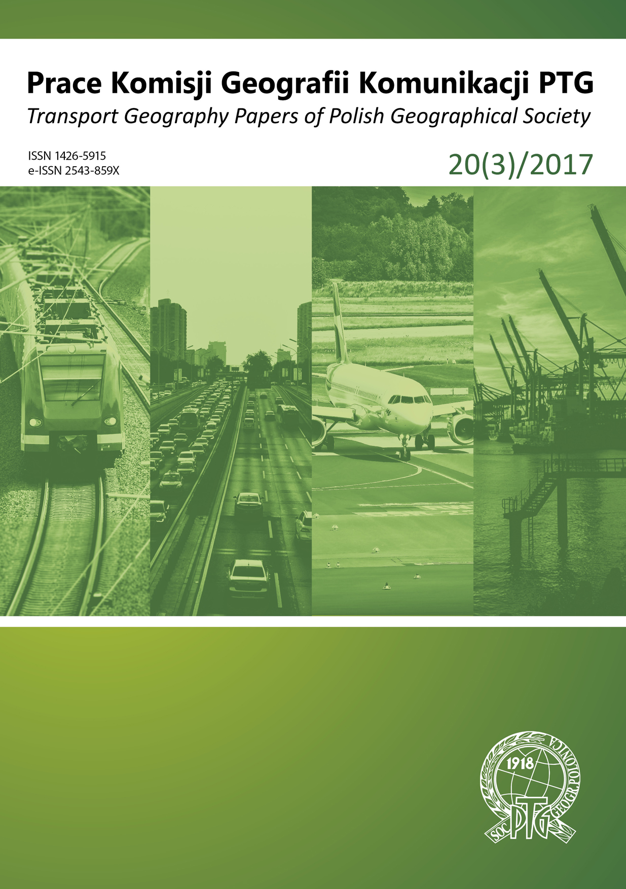 Perspectives of using railway in communication services of northern districts of Gdynia Cover Image