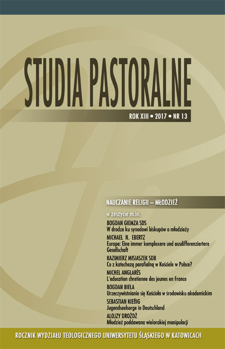 The practical dimension of the oratorio in the educational work of the Salesian Family in Poland Cover Image