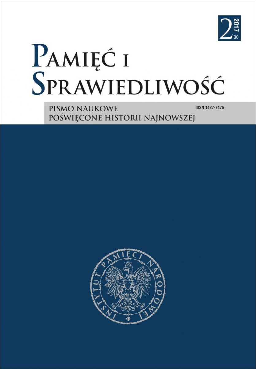 Nobel Prize for a Message? The Letters of Stanisław Wawryn SJ to primate Stefan Wyszyński on the possibility of awarding the Polish Episcopacy with the Nobel Peace Prize for sending the Message to the German bishops Cover Image