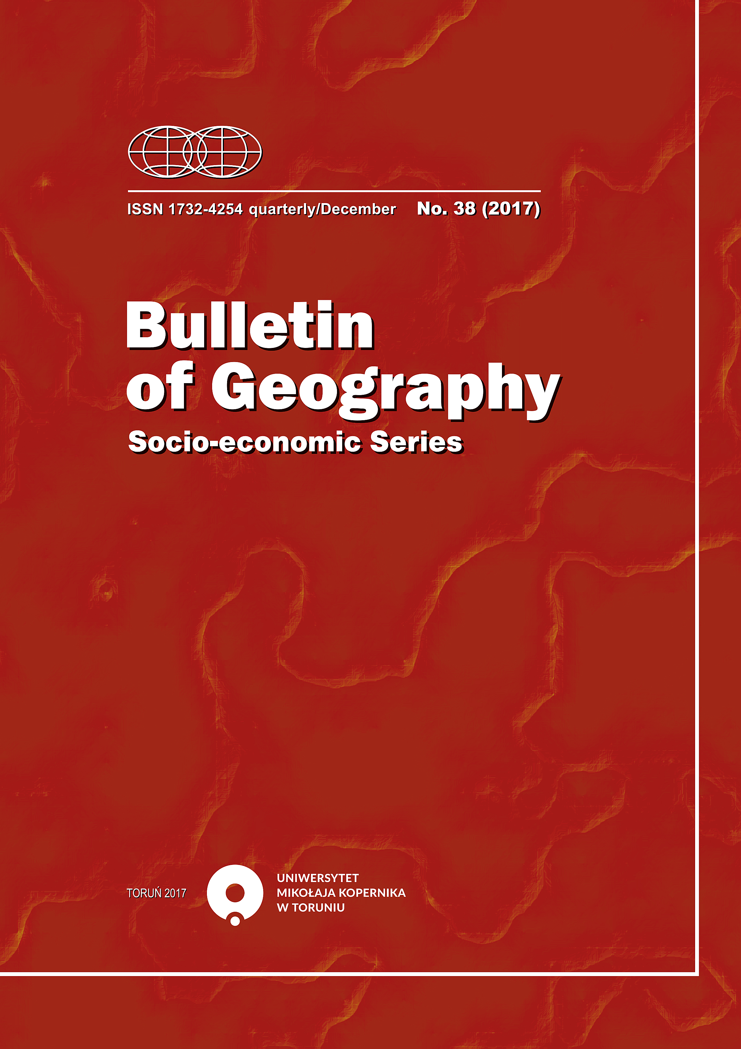 Spatial differentiation of urban population change in Russia Cover Image