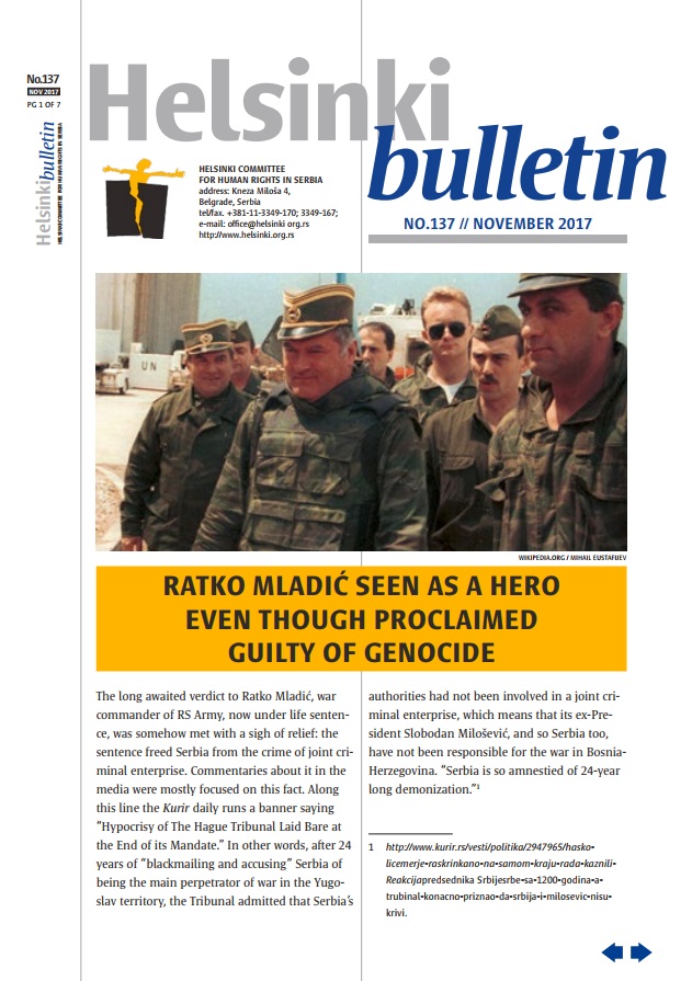 Ratko Mladić Seen as a Hero even though Proclaimed Guilty of Genocide Cover Image