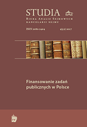 Possibilities of financing the tasks of local government in Poland by green bonds Cover Image