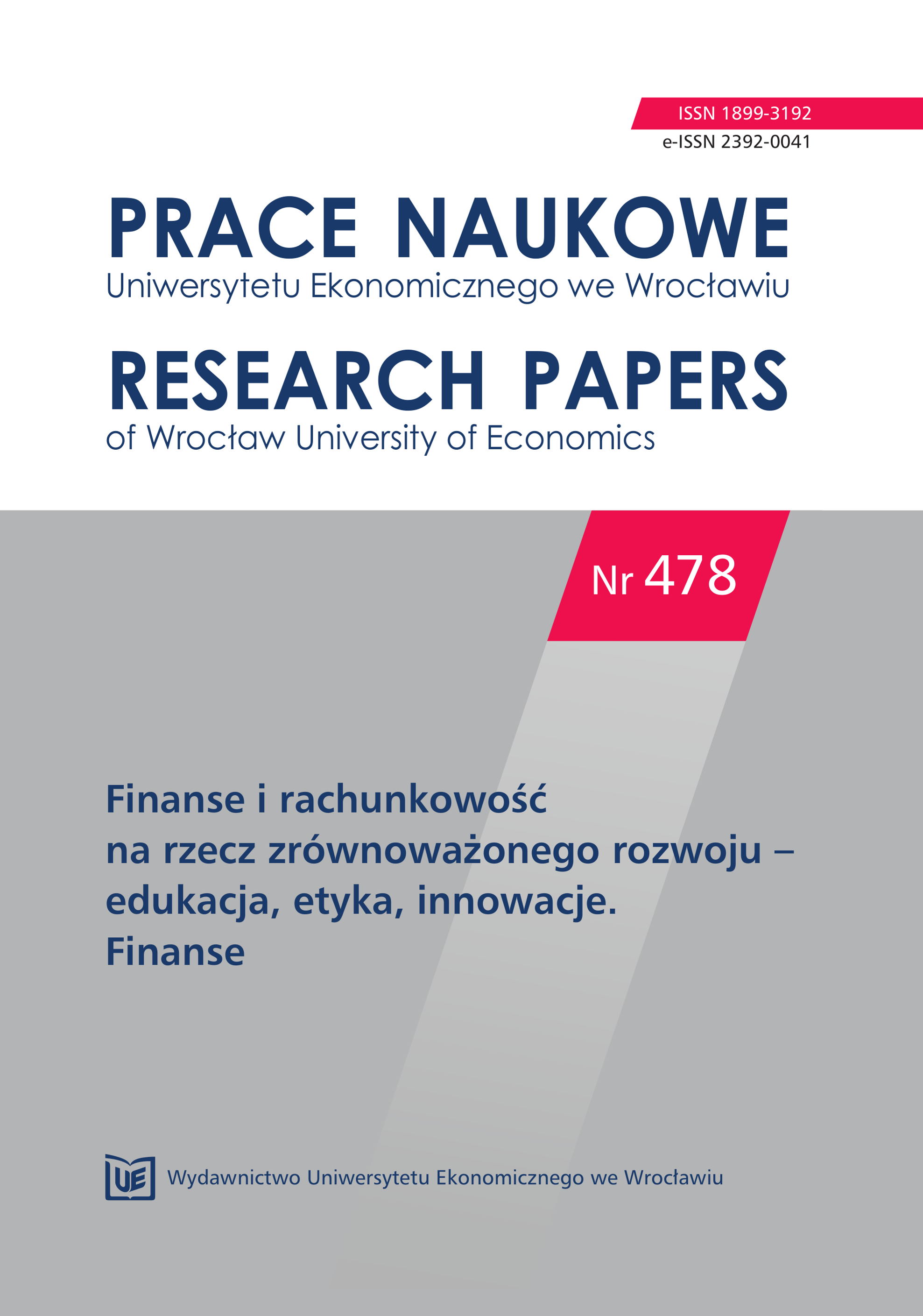 Information on reputation risk in Polish socially responsible companies Cover Image
