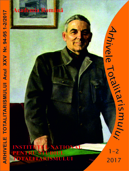 Laudatio Prof. Dr. Radu Ciuceanu – the Testimony-Man of the generation of anticommunist resistance Cover Image