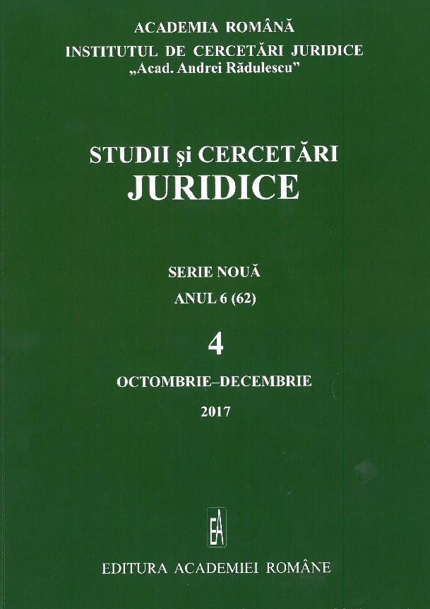 Titu Maiorescu,  the Jurist Cover Image