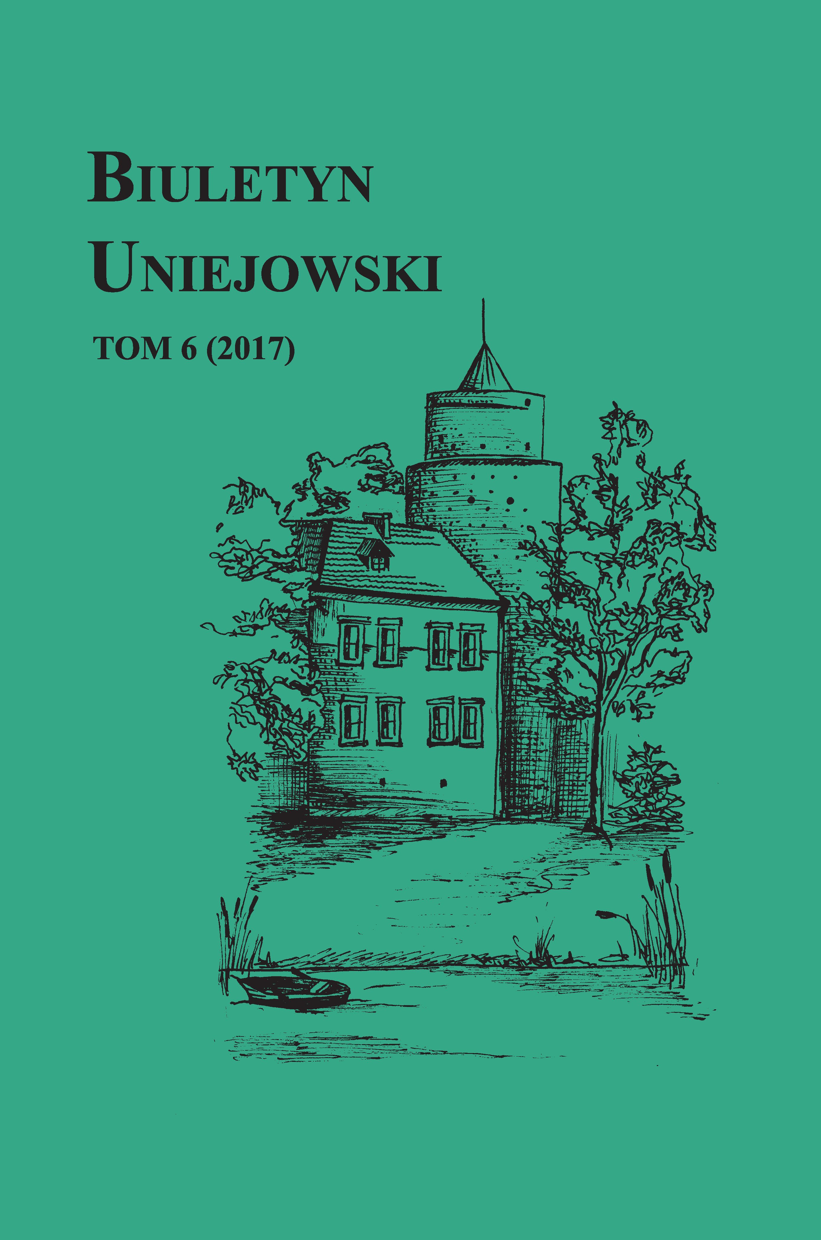 ORIGIN OF ENTAIL AND SETTLEMENT RELATIONS
IN THE ESTATE OF THE TOLL FAMILY NEAR UNIEJÓW Cover Image