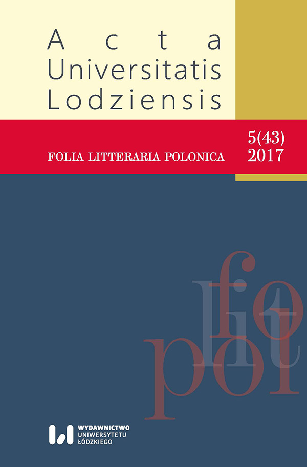 The application of generalising judgements and their influence on the images of selected Polish columnists (a constructivism-focussed quantitative and qualitative approach) Cover Image