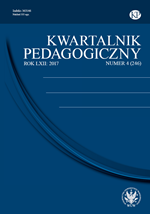 Development of the Polish theory of aesthetic education – precursors and creators Cover Image