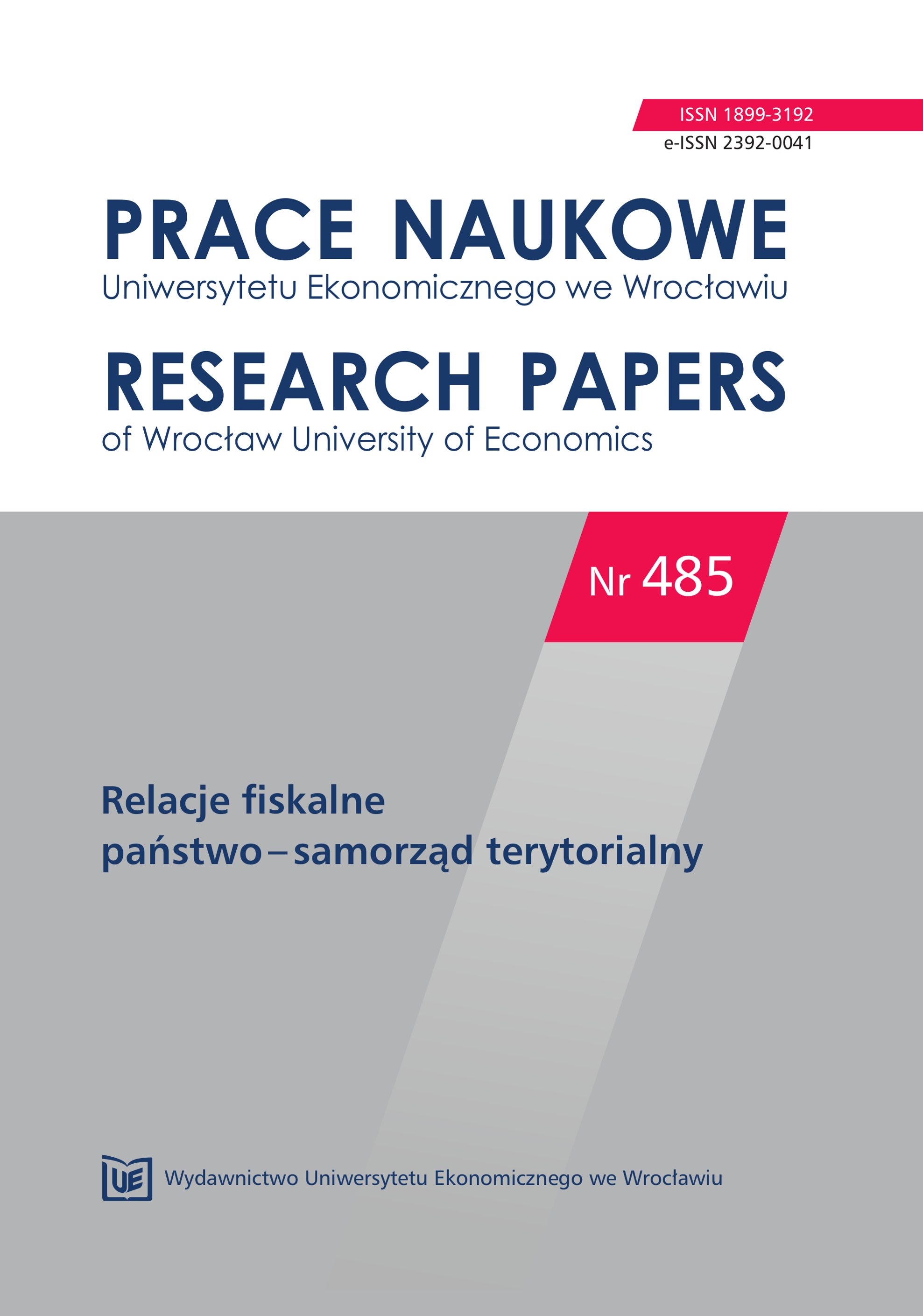 The disproportions of rural gminas income in Poland in the years 2002–2015 Cover Image