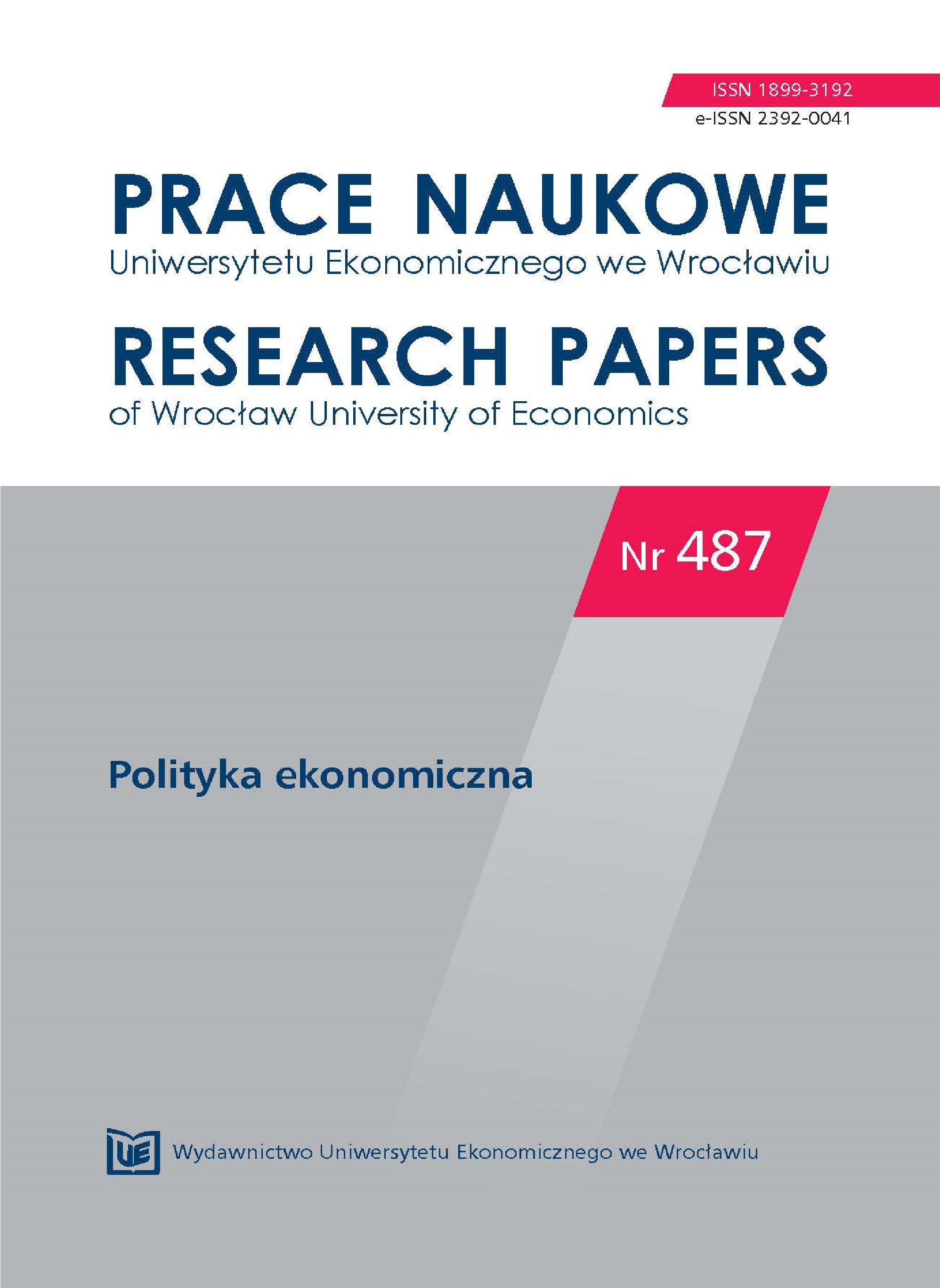 The
impact of risk of agricultural activities on productivity and price of rape
in the Wielkopolska Voivodeship in the years 2005-2014 Cover Image