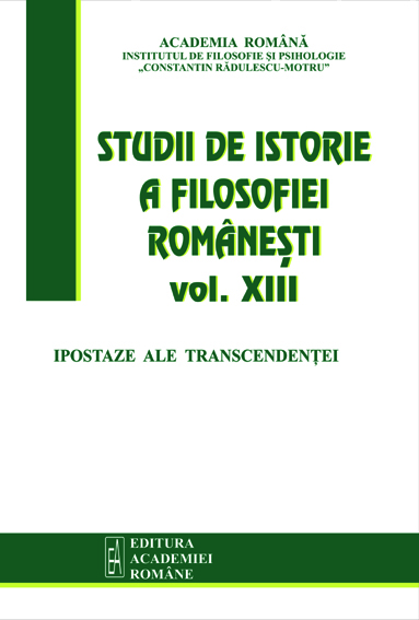 Ideas and philosophical beliefs in the Slavonic period in Romanian Principalities (14th–16th centuries) Cover Image