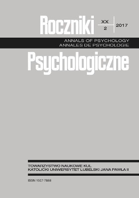 Specificity of dysfunctional beliefs in personality disorders: Psychometric characteristics of the Polish translation and modified version of the Personality Beliefs Questionnaire (PBQ) Cover Image