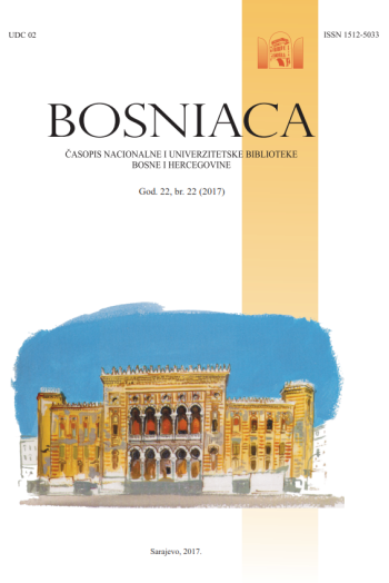 The consolidation of materials in the collections of the national and university library of Bosnia and Herzegovina and the National Library of Austria on the cultural and historical heritage of Mehmed-bey Kapetanović Ljubušak Cover Image