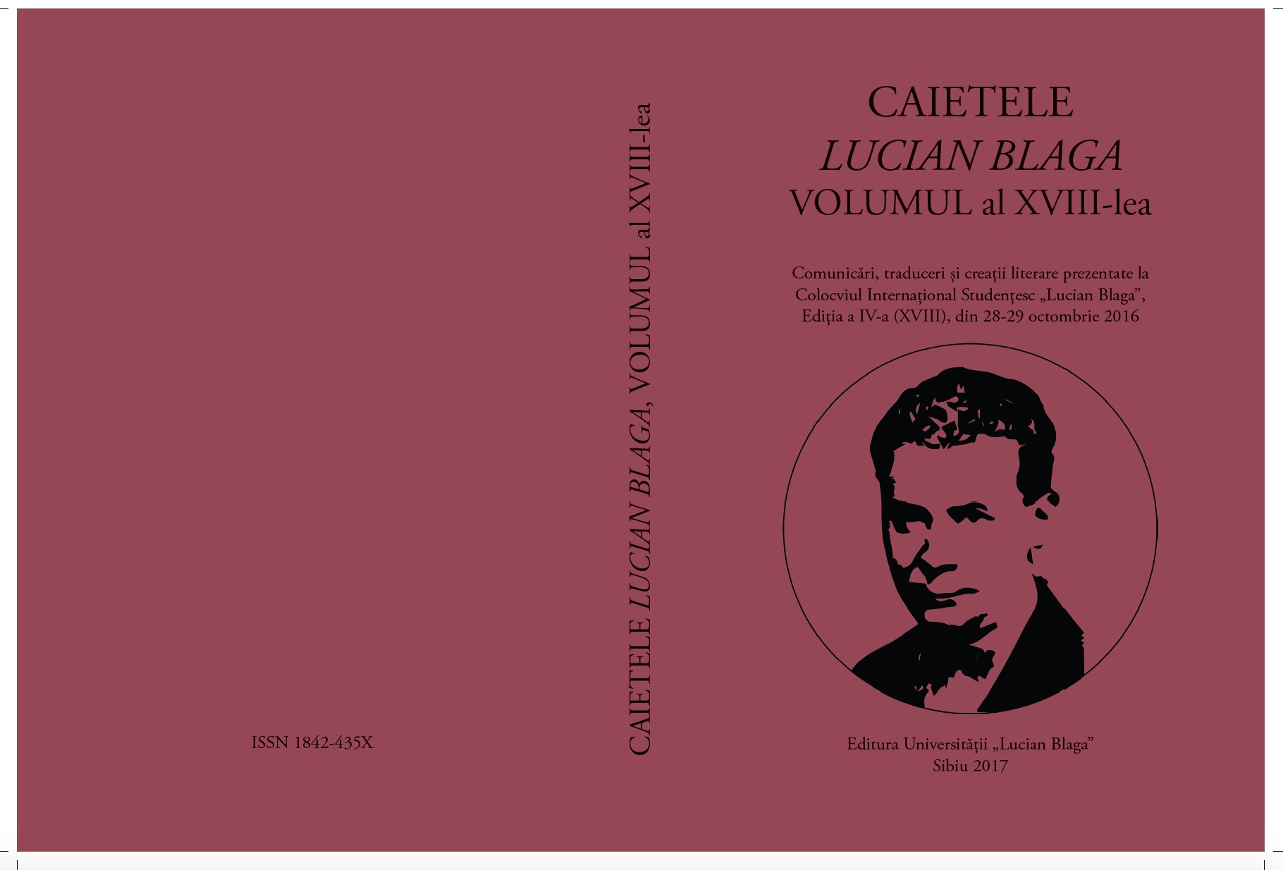 The Double Poetics of the Autobiographical Novel "Hronicul și cântecul vârstelor" Cover Image